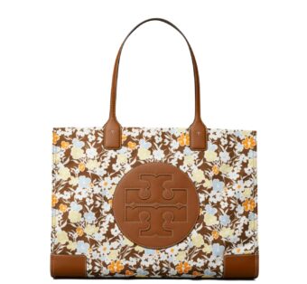 Shopping γυναικεία Tory Burch Καφέ ELLA PRINTED TOTE