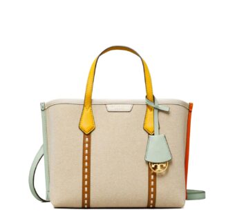 Shopping γυναικεία Tory Burch Μπεζ PERRY CANVAS SMALL TRIPLE