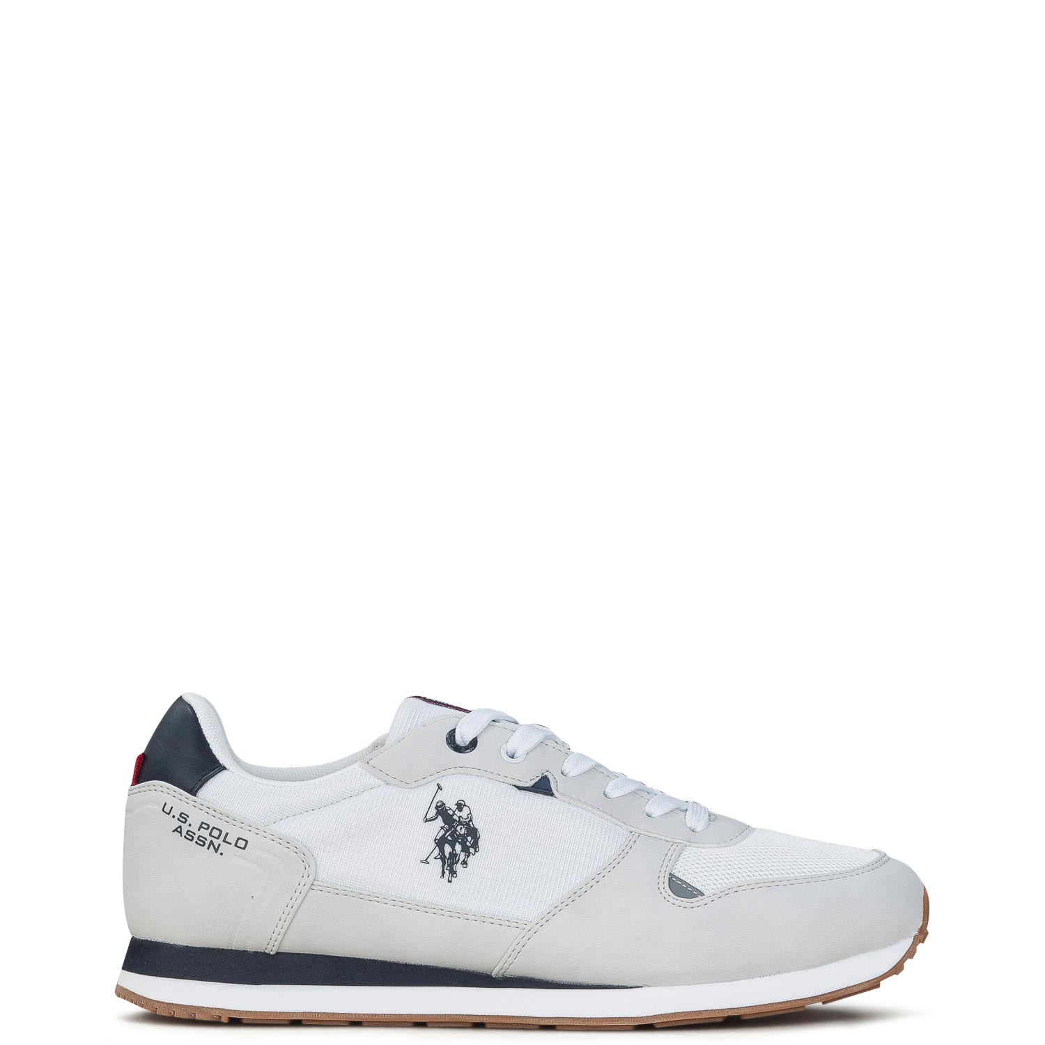 Sneakers ανδρικά U.S. Polo Assn Λευκό WILY Sneakers ανδρικά U.S. Polo Assn Λευκό WILY