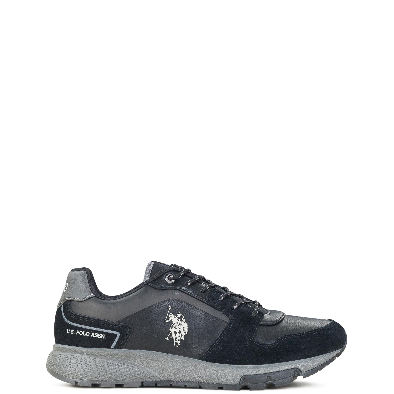 Sneakers ανδρικά U.S. Polo Assn Μαύρο DEMIR Sneakers ανδρικά U.S. Polo Assn Μαύρο DEMIR