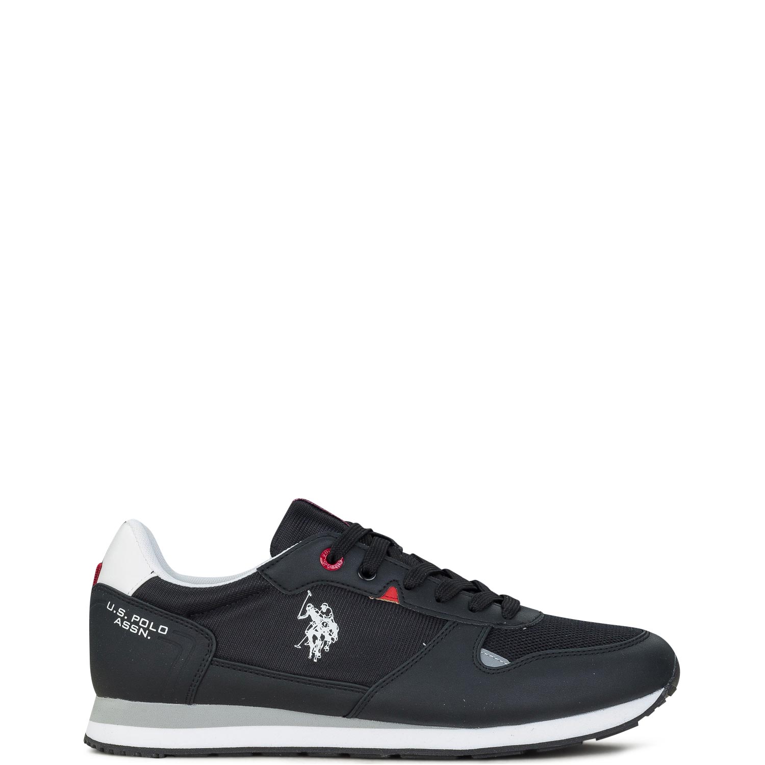 Sneakers ανδρικά U.S. Polo Assn Μαύρο WILY Sneakers ανδρικά U.S. Polo Assn Μαύρο WILY