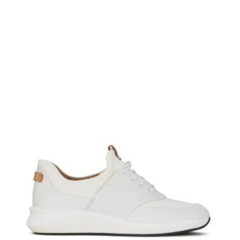Sneakers γυναικεία Clarks Λευκό Un Rio Lace
