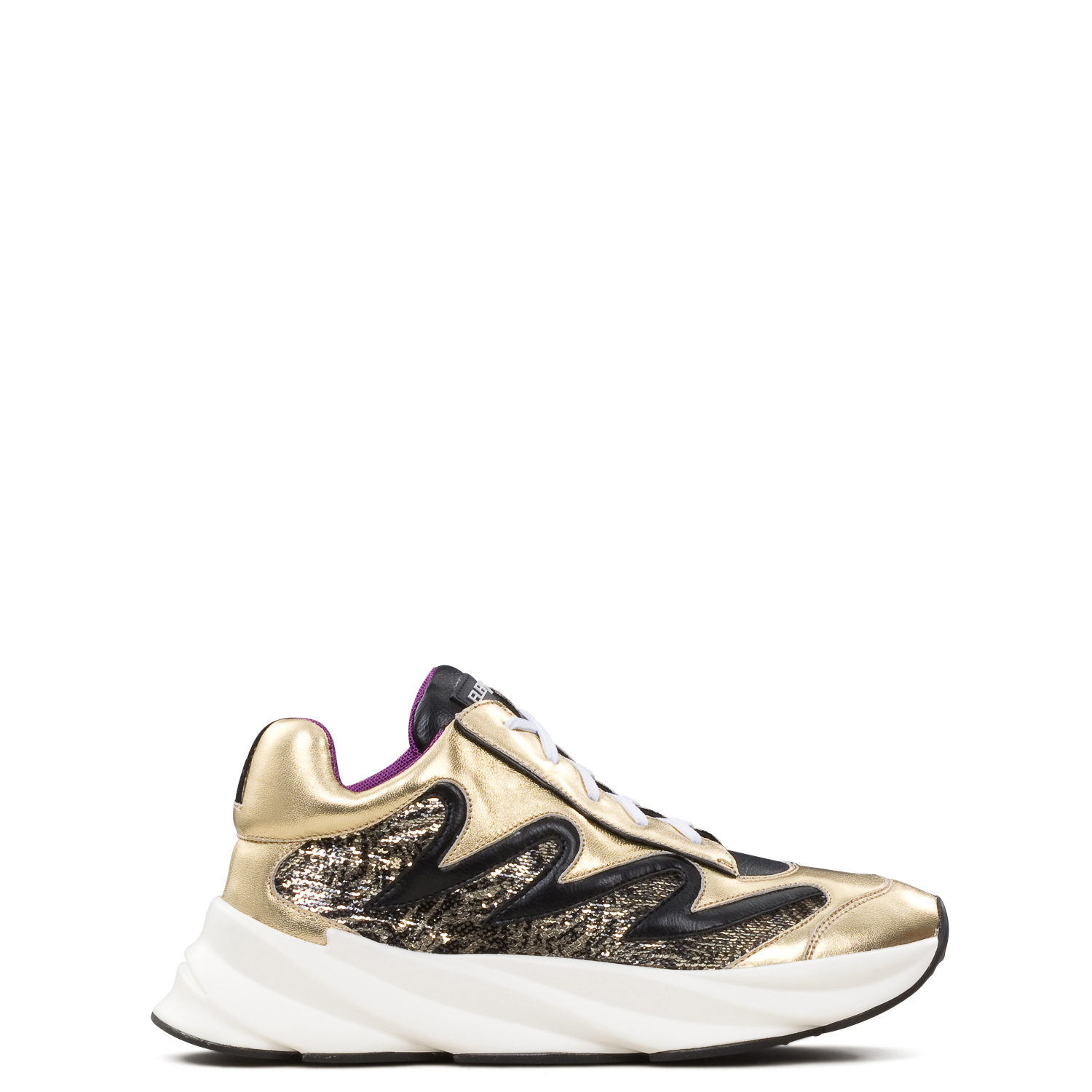 Sneakers γυναικεία Elena Iachi Χρυσό Sneakers γυναικεία Elena Iachi Χρυσό