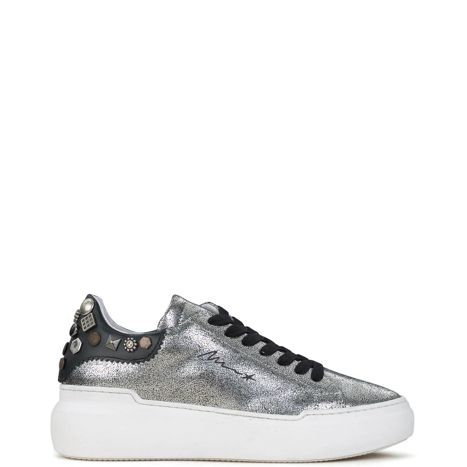 Sneakers γυναικεία Meline Ασημί NON004 Sneakers γυναικεία Meline Ασημί NON004