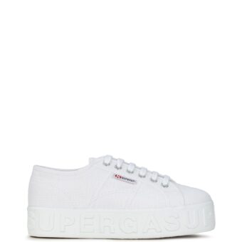 Sneakers γυναικεία Superga Λευκό 2790 3D LETTERING
