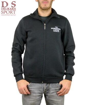 TARGET SPORT SWEATSHIRTS ZIP MNS BLACK M74863(10)