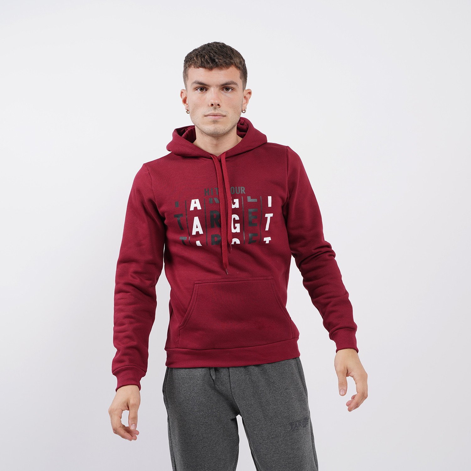 Target-Hit-Your-Target-Ανδρική-Μπλούζα-με-Κουκούλα-9000064965_49112