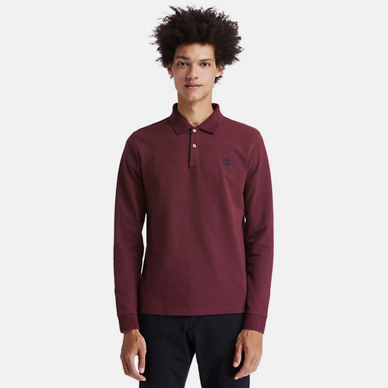 Timberland-Millers-River-Ανδρική-Μπλούζα-Πόλο-με-Μακρύ-Μανίκι-9000064789_23191