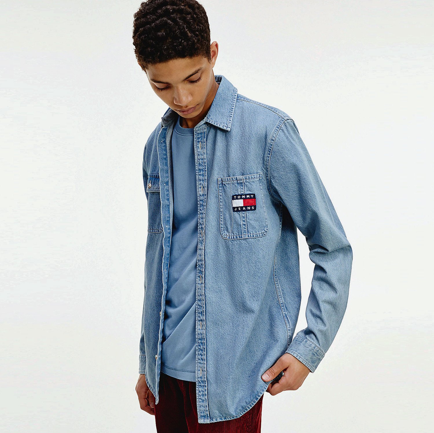 Tommy-Jeans-Ανδρικό-Πουκάμισο-Τζιν-9000065086_49135