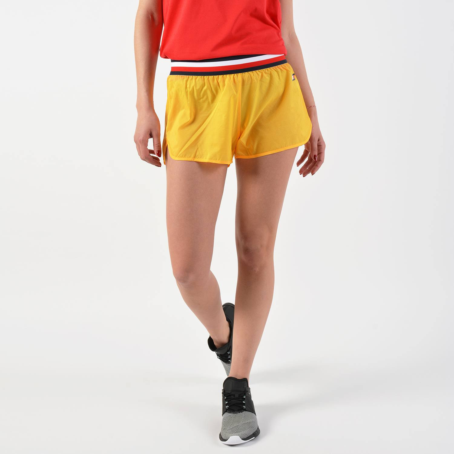 Tommy-Sport-Signature-Waistband-Short-Γυναικείο-Σορτσάκι-9000029483_32594