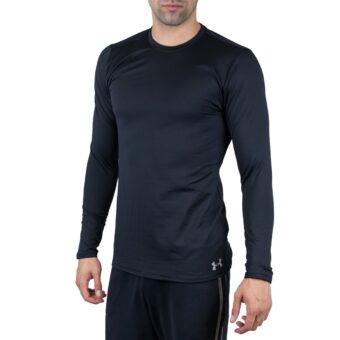 UNDER ARMOUR FITTED CREW LONG SLEEVE