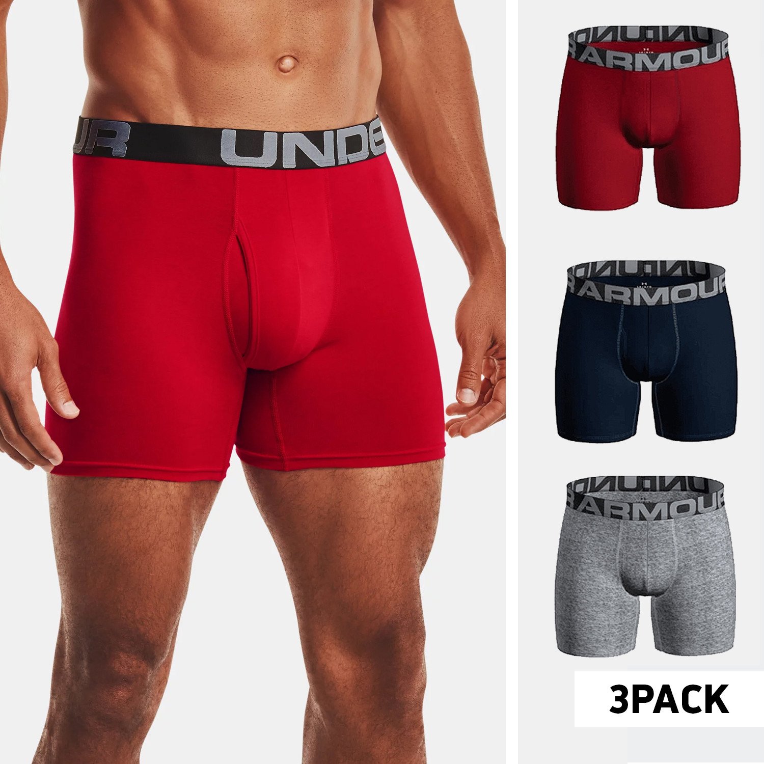 Under-Armour-Charged-Cotton-6In-3-Pack-Ανδρικά-Μπόξερ-9000070850_50860