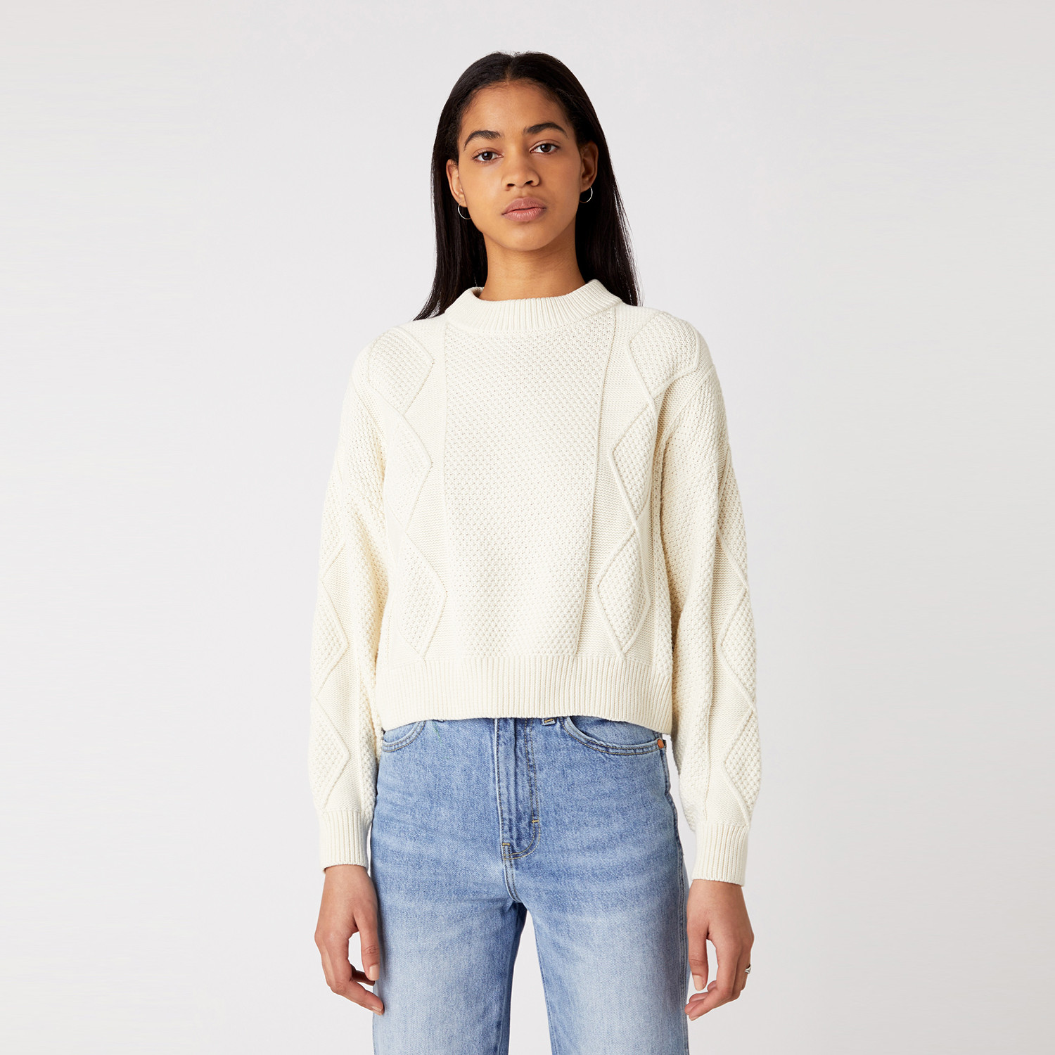 Wrangler-Cable-Knit-Γυναικείο-Πουλόβερ-9000066751_14477