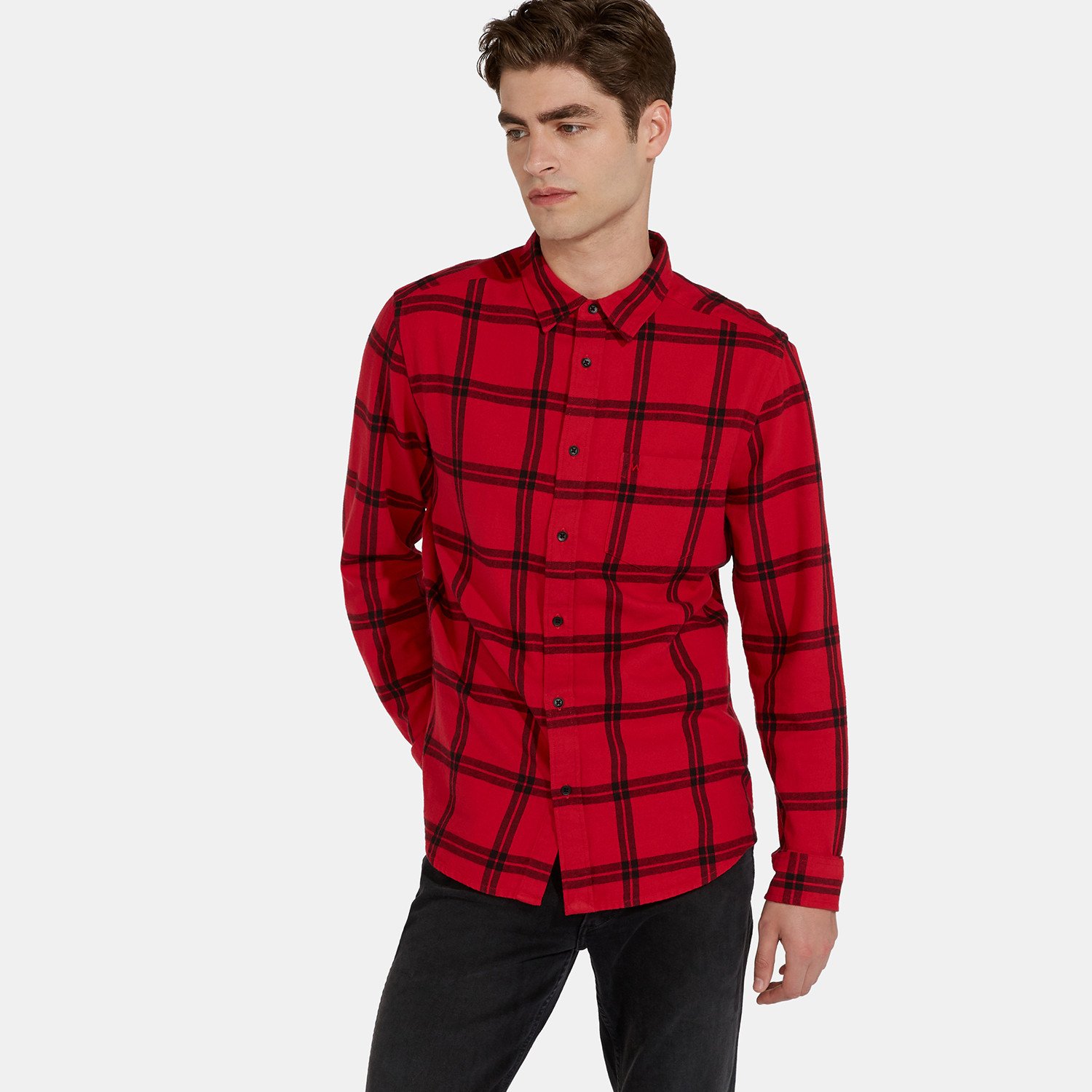 Wrangler-Ls-1Pkt-Shirt-Crimson-Red-9000037344_9057