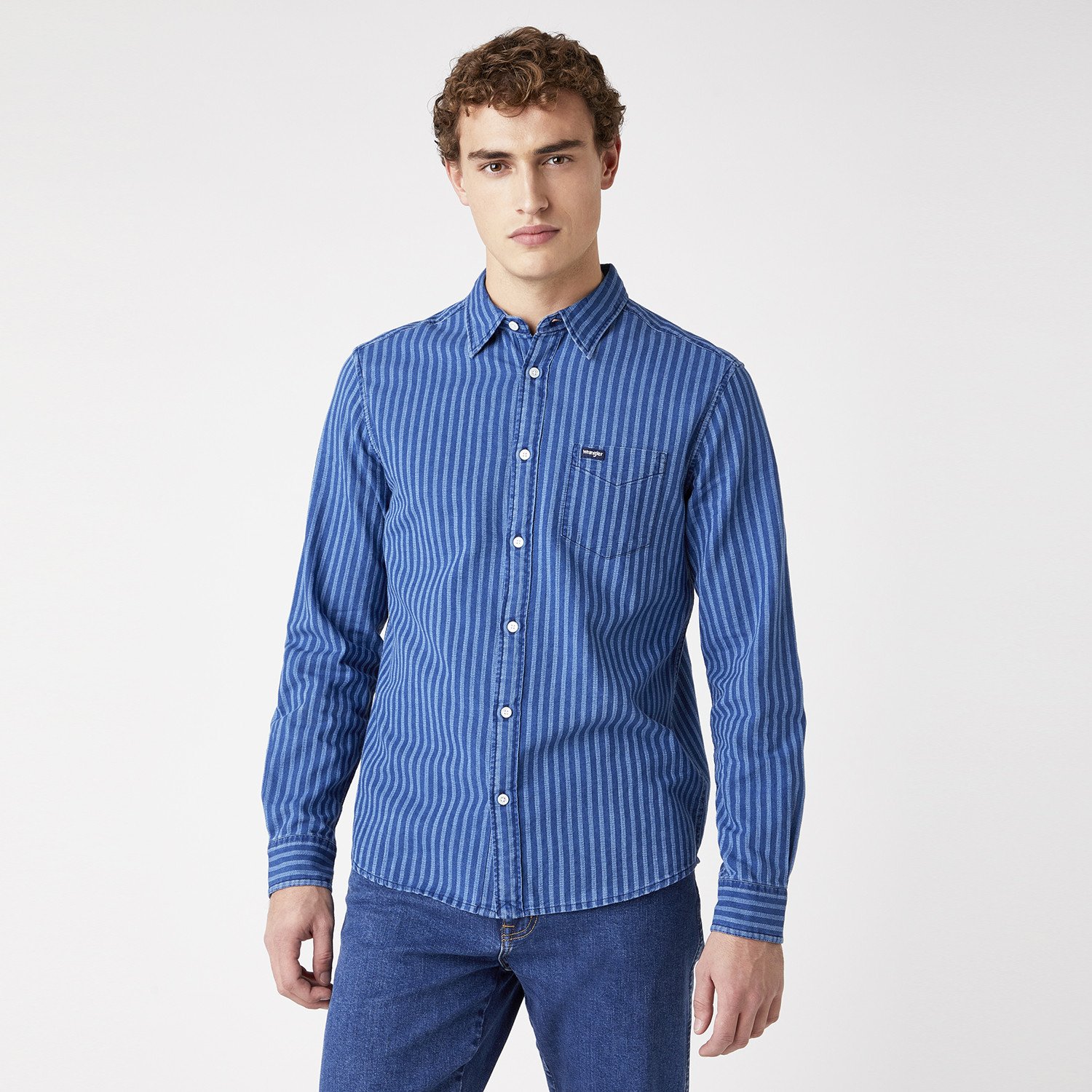 Wrangler-One-Pocket-Shirt-Indigo-Ανδρικό-Πουκάμισο-9000075220_3215