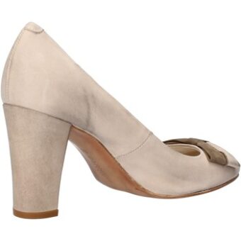 Γόβες Carmens Padova decolte beige pelle scamosciata AF52