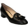 Γόβες Leonardo Shoes 07GAIA NAPPA NERO