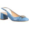 Γόβες Leonardo Shoes 4528 VERNICE CELESTE