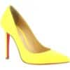 Γόβες Leonardo Shoes 7105 NAPPA GIALLO