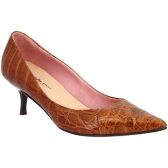 Γόβες Leonardo Shoes AGRIGENTO CUOIO