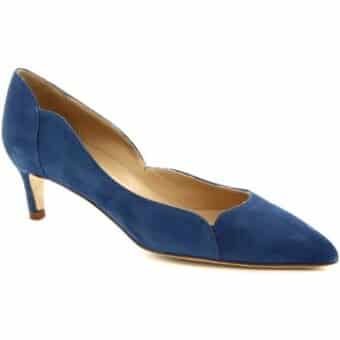 Γόβες Leonardo Shoes MELEINA CAMOSCIO AVIO