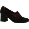 Γόβες Leonardo Shoes R319 CROSTA NERO