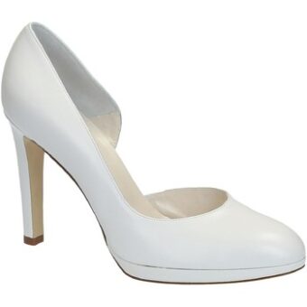 Γόβες Leonardo Shoes S2616 CAPRETTO BIANCO T 3109P F LICIA