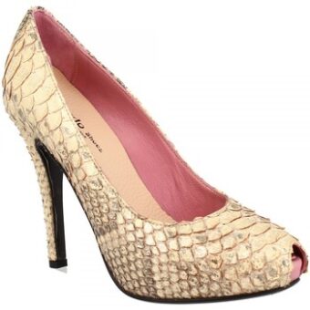 Γόβες Leonardo Shoes SARDEGNA ROCCIA - BRONZO