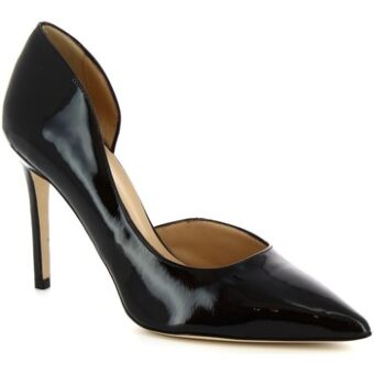 Γόβες Leonardo Shoes SHEERY VERNICE NERO