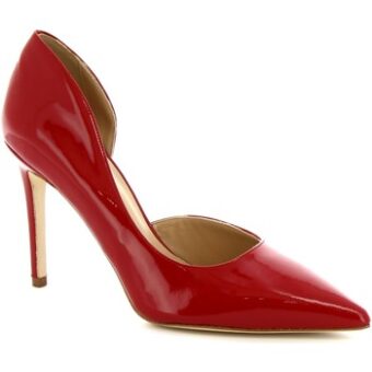 Γόβες Leonardo Shoes SHEERY VERNICE ROSSO