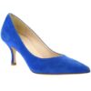 Γόβες Leonardo Shoes SONIA CAMOSCIO BLUETTE