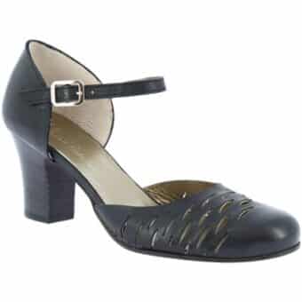 Γόβες Leonardo Shoes U042 TANGERI NERO