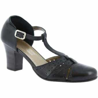 Γόβες Leonardo Shoes U401 TANGERI NERO