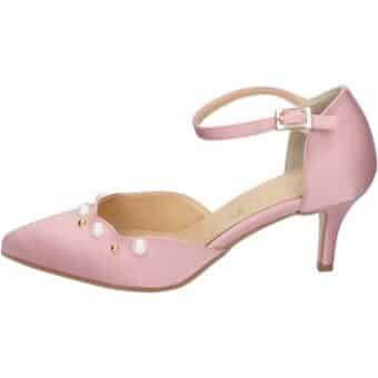 Γόβες Olga Rubini decollete raso