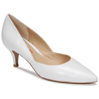 Γόβες Perlato 10974-VENUS-BLANC ΣΤΕΛΕΧΟΣ: Δέρμα & ΕΠΕΝΔΥΣΗ: Δέρμα & ΕΣ. ΣΟΛΑ: Δέρμα & ΕΞ. ΣΟΛΑ: Καουτσούκ