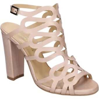 Γόβες Shoemaker sandali rosa pelle BS66