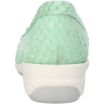 Γόβες Susimoda decolte verde pelle pitonata AG961