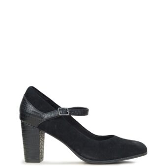 Γόβες γυναικείες Clarks Μαύρο ALAYNA SHINE