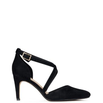 Γόβες γυναικείες Clarks Μαύρο Laina85 Cross