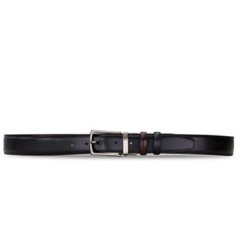 Ζώνες ανδρικές Classico Uomo Μπορντό-Μαύρο