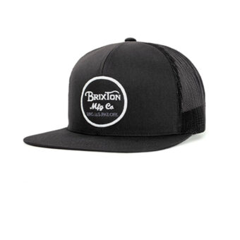 Καπέλα ανδρικά Brixton Μαύρο WHEELER MESH CAP