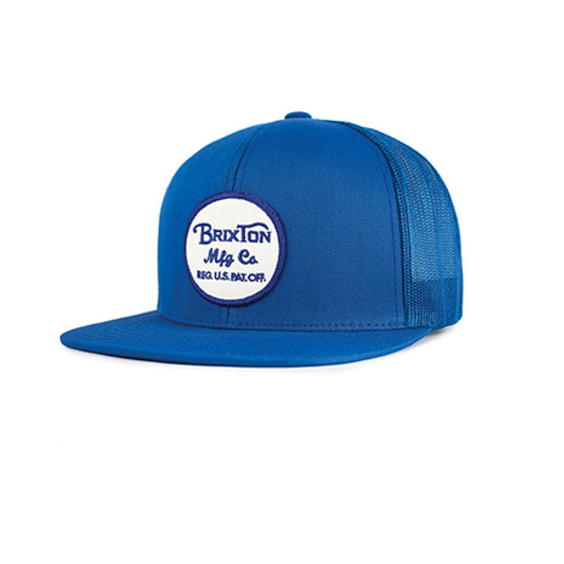 Καπέλα ανδρικά Brixton Μπλε WHEELER MESH CAP Καπέλα ανδρικά Brixton Μπλε WHEELER MESH CAP