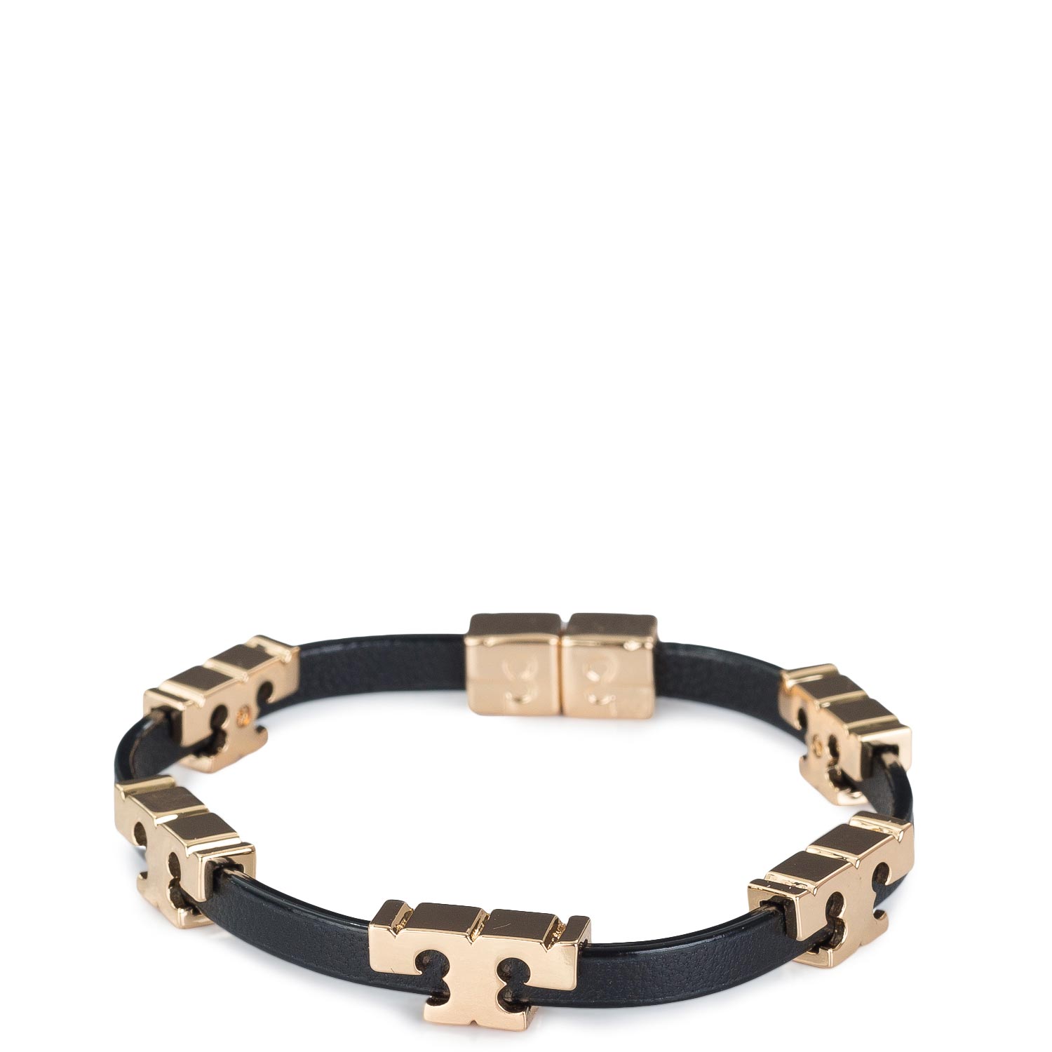 Κοσμήματα γυναικεία Tory Burch Μαύρο SERIF-T STACKABLE BR Κοσμήματα γυναικεία Tory Burch Μαύρο SERIF-T STACKABLE BR