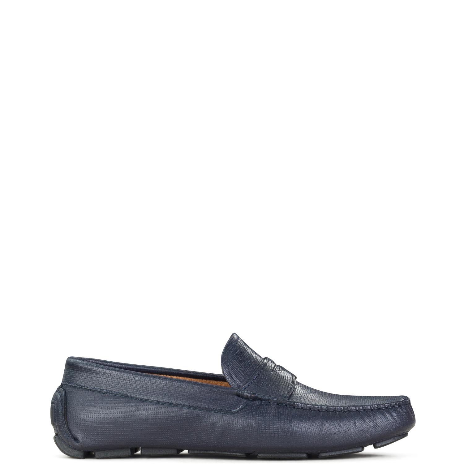 Μοκασίνια ανδρικά Boss Shoes Μπλε BOSS SHOES Q5784 CHAVEZ Μοκασίνια ανδρικά Boss Shoes Μπλε BOSS SHOES Q5784 CHAVEZ