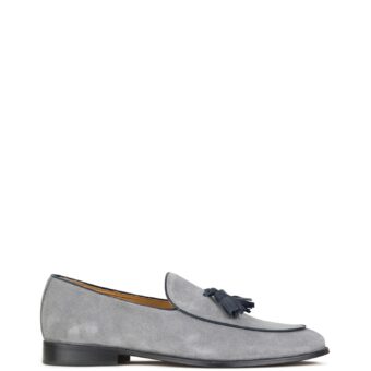 Μοκασίνια ανδρικά Fabio Schember Γκρι