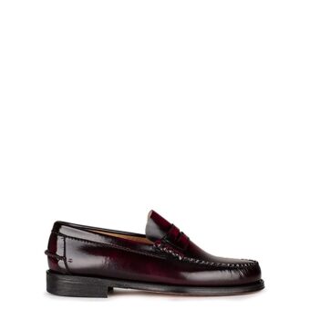 Μοκασίνια ανδρικά Sea And City Μπορντό Harison 100