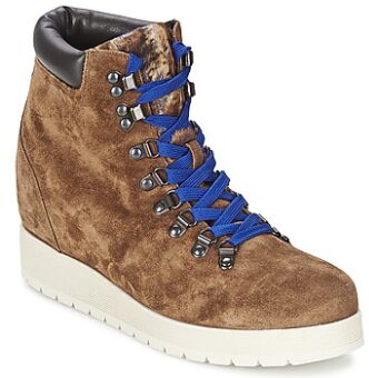 Μποτίνια Alberto Gozzi VELOUR MARRONE