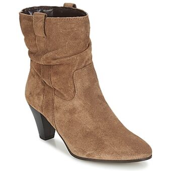 Μποτίνια André FANFAN ΣΤΕΛΕΧΟΣ: Δέρμα & ΕΠΕΝΔΥΣΗ: Ύφασμα & ΕΣ. ΣΟΛΑ: Δέρμα & ΕΞ. ΣΟΛΑ: Καουτσούκ