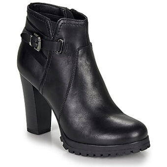 Μποτίνια André NOEMIE ΣΤΕΛΕΧΟΣ: Δέρμα & ΕΠΕΝΔΥΣΗ: Ύφασμα & ΕΣ. ΣΟΛΑ: Δέρμα & ΕΞ. ΣΟΛΑ: Καουτσούκ