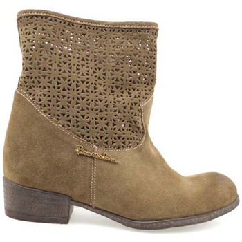 Μποτίνια Braccialini stivaletti marrone camoscio ap634 Μποτίνια Braccialini stivaletti marrone camoscio ap634